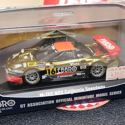 EBBRO 1/43 M-TEC NSX California Speedway JGTC 2004 All Star No.16 Gold 43670 MMP - Image 1 of 4