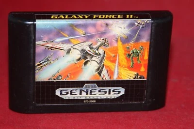 Galaxy Force II 2 (Sega Genesis, 1992) Authentic Game Cartridge - Image 1 of 2