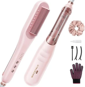 Wavytalk Pro 3-in-1 Steam Hair Straightener Brush | Fast Heat, Styling & Care - Picture 1 of 7
