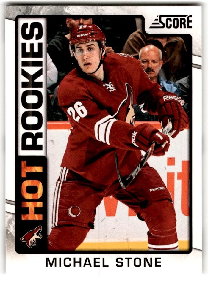 Michael Stone 2012-13 Score Rookie #512 Phoenix Coyotes - Image 1 of 2
