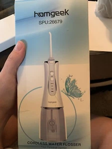 Hilo dental de agua inalámbrico Homgeek - Imagen 1 de 10