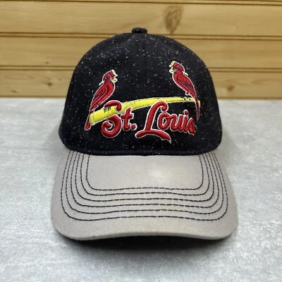 St. Louis CARDINALS Hat Ball Cap ONE SIZE Strap Back Unstructured FIREFIGHTERS - Image 1 of 4
