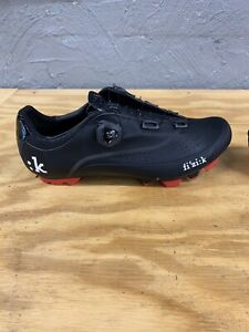fi'zi:k M4 BOA Men's EU 43.5US Black Off-Road MTB Shoes MSRP $200 Used One Time