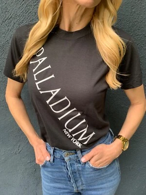 80s VINTAGE NYC THE PALLADIUM WORLD FAMOUS NIGHTCLUB T-SHIRT MEN SZ S STUDIO 54 - Image 1 of 4