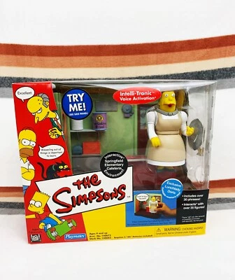 LUNCHLADY DORIS + ELEMENTARY CAFETERÍA Juego The SIMPSONS World of SPRINGFIELD Foto 1 de 2