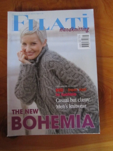 KNITTING BOOK FILATI HANDKNITTING THE NEW BOHEMIA   GREAT * MUST SEE - Image 1 of 4