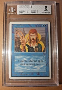 = Counterspell (Unlimited) = BGS 8 NM-MT MTG Magic the Gathering - Picture 1 of 2