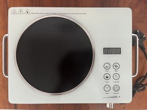 3500W Electric Induction Hob Portable Digital Touch Single Cooker Hot Plate UK - Picture 1 of 10