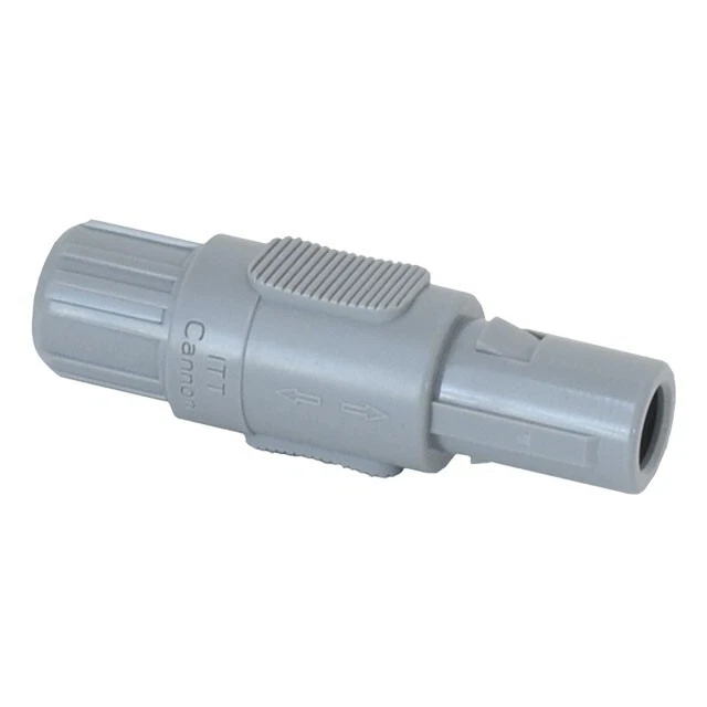 ITT Cannon PLA1G821004 Connector PLUG MALE 4 Positions SOLDER CUP - Image 1 of 1