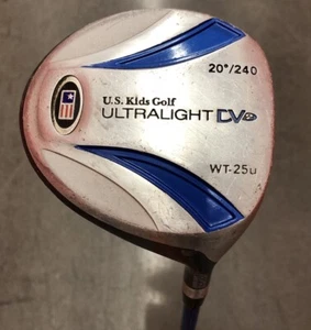 USKG Fairway Driver DV2 US Kids USKG Golf Ultra Light UL45 3 Wood Graphite WT-25 - Picture 1 of 6