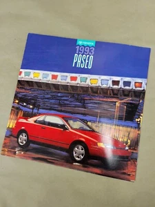 1993 Toyota Paseo Brochure OEM Toyota - Picture 1 of 2