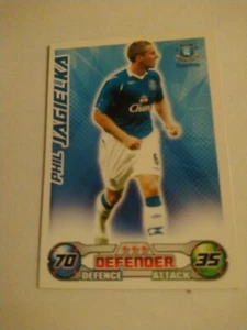 Match Attax 2008/9 Base Card - Phil Jagielka - Everton VGC - Picture 1 of 2