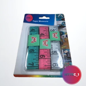 3 X DRESS MAKING TAPE MEASURE150 CM X 20MM INCH & CM SEW EASY READ LARGE PRINT - Picture 1 of 7
