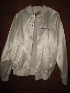 Chaqueta de satén blanca vintage Mcdonnell Douglas Composites Center talla L - Imagen 1 de 8