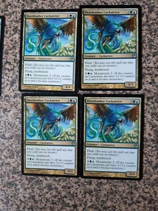 MTG 4 x Fleetfeather Cockatrice - Journey into Nyx - Picture 1 of 1