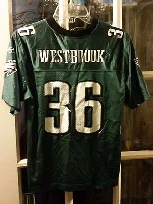 Футболка молодежная Brian Westbrook Philadelphia Eagles Jersey L 14-16 Villanova VU Wildcats - Изображение 1 из 4