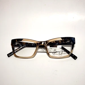 Sean John 6027 Eyewear 52-19-145 Brown 210 Womans Cat Eye Full-Rim Plastic Frame - Picture 1 of 14