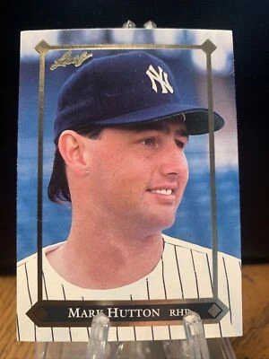 1992 Leaf Gold Rookies #BC-6 Mark Hutton New York Yankees - Image 1 of 2