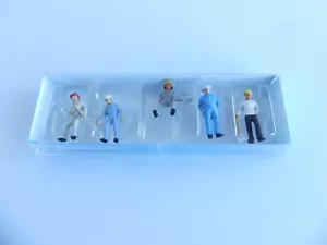 PREISER HO 1: 87 / 14017 PERSONNAGES PIOCHEURS - Picture 1 of 2