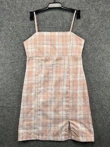 Rare Editions Dress Girls 10 Pink Plaid Sleeveless Casual - Picture 1 of 8