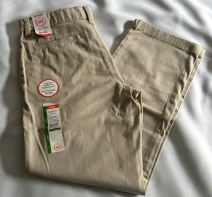 School Uniform Pants Boys 10 Husky Chinos - Picture 1 of 4
