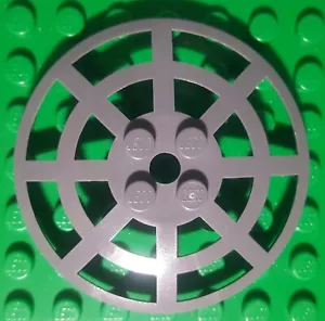 Lego 4285 b Plato 6 x 6 Radar Invertido Webbed 30234 28732 Gris Azulado Oscuro - Imagen 1 de 6