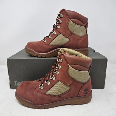 Botas de campo de gamuza Timberland para niños 6 pulgadas L/F / Rust Nubuck / TB0A222Z V17 Foto 1 de 4