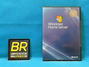 Microsoft Windows Home Server 2007 w/DVD + 2 CDs + Product Key *SEALED*