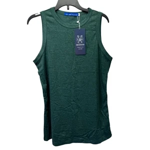 Irisgod Damen Freizeit sportlich hochgeschlossen ärmellos Tank Top grün Medium - Bild 1 von 6