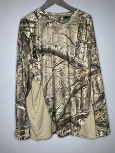 HUNTWORTH Wooded Camouflage Langarmshirt 2XL - Bild 1 von 4