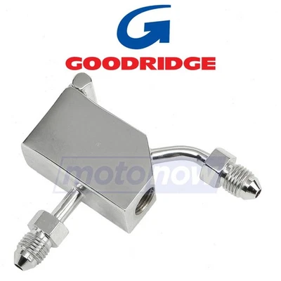Goodridge Universal Rear Brake Tee for 2001-2003 Harley Davidson FXSTDI br - Image 1 of 4