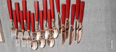 tcm tchibo besteck rubina.18teile.gebraucht - Bild 1 von 4