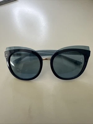 Gafas de sol azul claro liso ojo de gato Tory Burch Foto 1 de 4