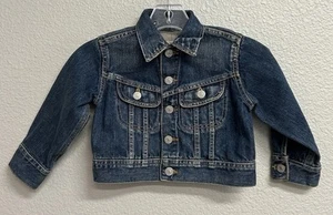 RRL RALPH LAUREN Kids Denim Jacket Toddler Size 2 Jean Jacket - Picture 1 of 9