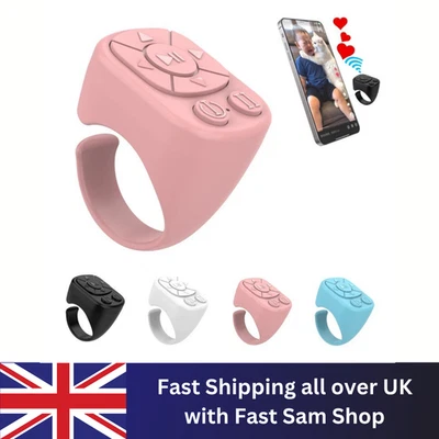 TikTok Bluetooth Remote Control - Scrolling Ring for TikTok Page Turner