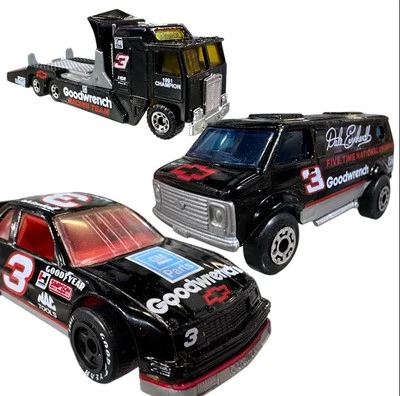 Vintage Matchbox Super Stars Dale Earnhardt #3 Race Team Convoy 1:64 Diecast  LE - Image 1 of 4
