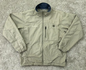Columbia Jacket Mens Medium Beige Core Interchange Coat - Picture 1 of 15