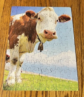 Cra-Z-Art Puzzle Bug 100 Fully Interlocking Pieces Age 6+ Moo Moo Cow - Image 1 of 4