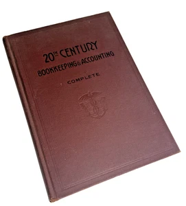 20th Century Bookkeeping & Accounting β James W. Baker β 1925 HC VG β Antique Bu - Picture 1 of 13