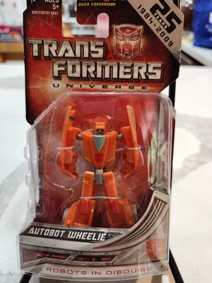 Transformers Universe 25th WHEELIE Action Figure RID Legends Autobot 2008 NIB - Image 1 of 2