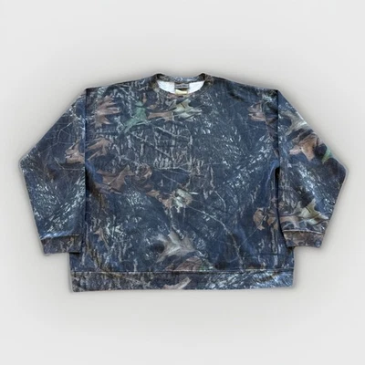 Sudadera De Colección Roble Mossy Para Hombres XL Break Up Camuflaje Jerzees Exterior Y2K Foto 1 de 4
