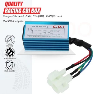 Performance Racing CDI Box Scooter Moped Go Kart ATV GY6 50 110 150 200 250 cc - Bild 1 von 4
