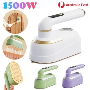 2IN1 Mini Ironing Machine Handheld Portable Fabric Garment Steamer Home Travel - Picture 1 of 19