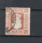 Mecklenburg -Strelitz Nr. 1,  gestempelt  -  vielfach sign. u. a. Bühler