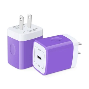Charging Block Compatible for iPhone 15 14 13 12 Mini Pro Max SE 11 Pro Max X... - Photo 1 sur 7