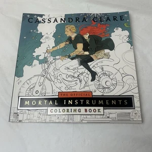 Mortal Instruments Coloring Book Cassandra Clare Uncolored Like New - Foto 1 di 5