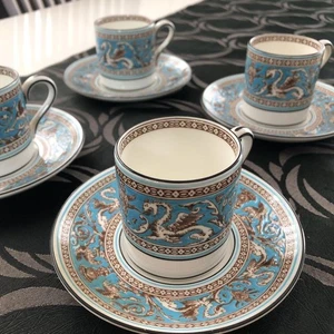 Wedgwood Coffee Cup Set Florentine From Japan - Picture 1 of 4