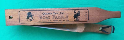 Dick Kirby 1993 Quaker Boy Boat Paddle Turkey Box Call Vintage - Image 1 of 4