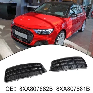 For A1 2016-2019 Fog Light Grille A1 Fog Lights Car Exterior Carbon Fiber - Picture 1 of 9