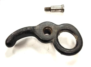 Antique Singer Treadle Sewing Machine Belt Shifter and Screw - Cast Iron - Picture 1 of 2